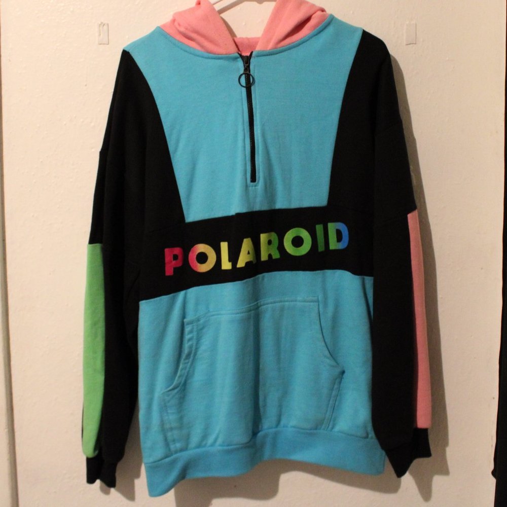 Polaroid Tri-Color Hoodie
